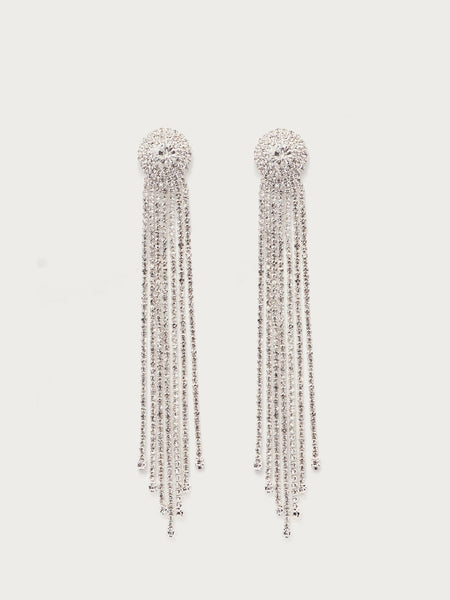 Faucet Earrings in Silver