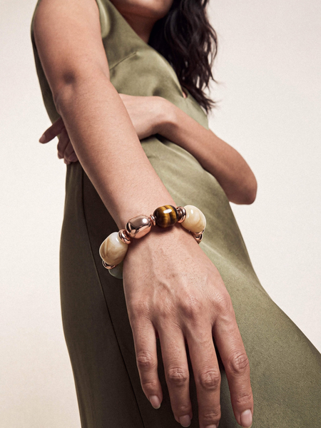 Serene Stone Stretch Bracelet