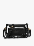 In The Clear Stadium Bag in Black