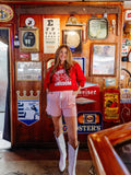 Dynamic Duo Sweatshirt in Red