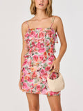 Blanca Dress in Pink Floral
