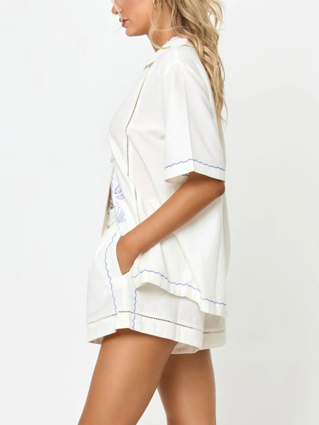 La Mer Shirt in Cream