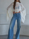 Clear As Day Blouse in Cream
