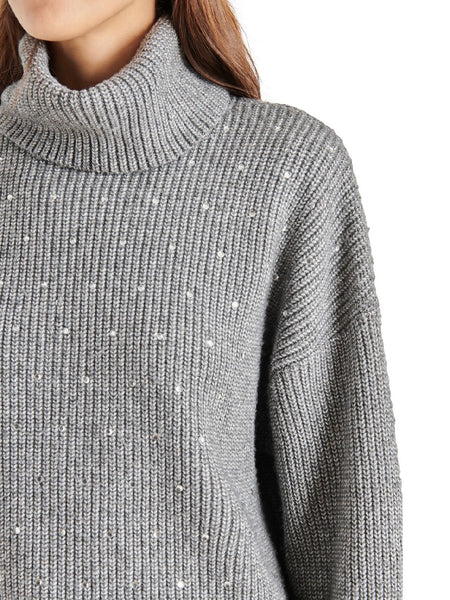 Astro Sweater in Heather Grey