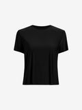 Butter Short Sleeve Crewneck Tee in Black