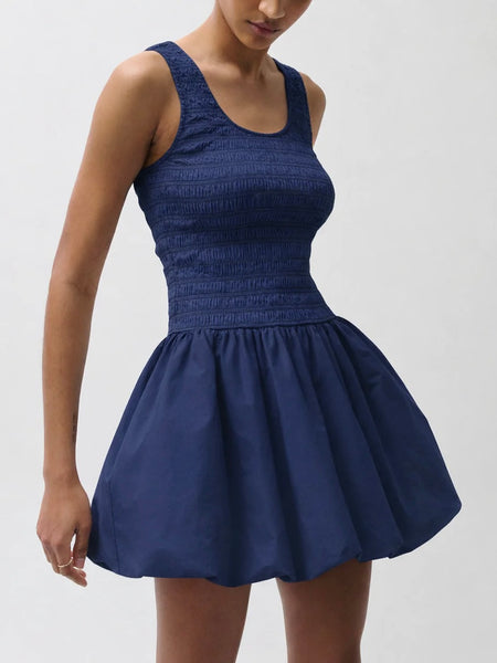 Ilona Mini Dress in Peacoat