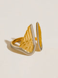 Silvane Angel Wing Ring in Two Tone