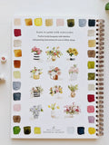 Bouquet Watercolor Workbook