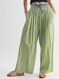Love Some Lounge Layered Boxer Pant in Green