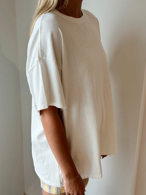 Must Be Mineral Oversized Tee in Off White