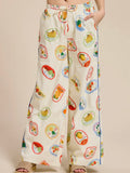 Zesty Summer Pants in Fruit Stickers