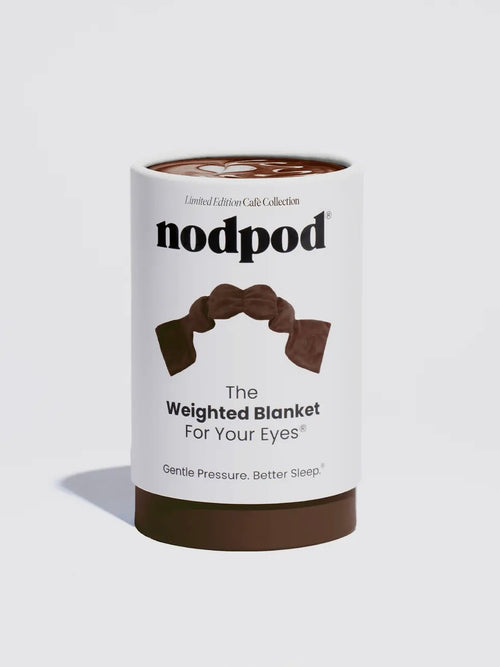 Weighted Sleep Mask in Espresso