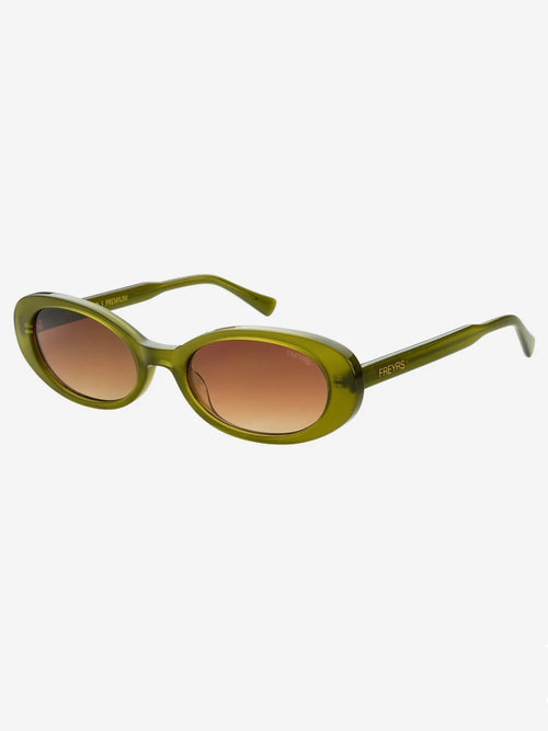 Mimi Oval Sunnies in Olive