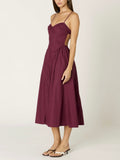 Destene Dress in Plum