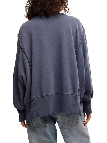 Graphic Camden Pullover in Navy Combo 13