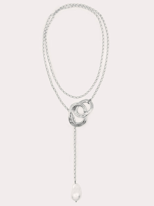 Veda Necklace in Silver