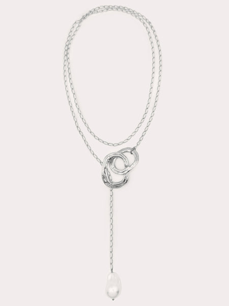 Veda Necklace in Silver