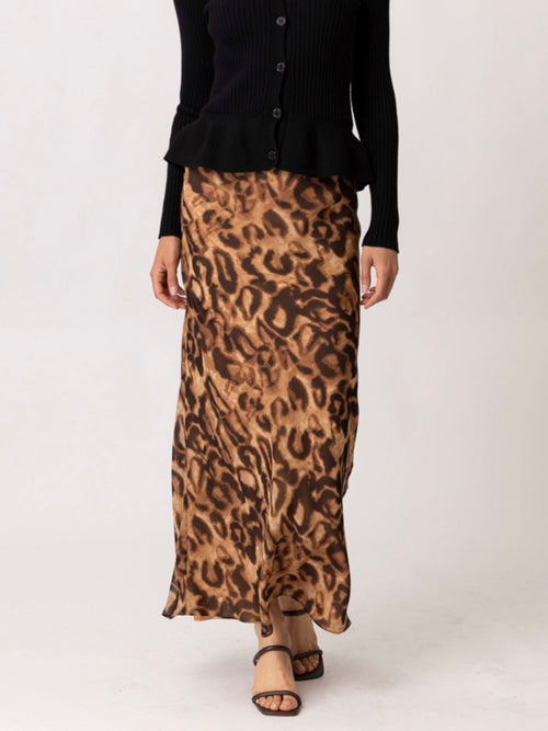 Baker Skirt in Leopard