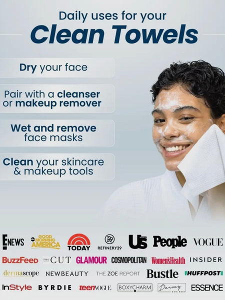 Clean Towels XL Travel 10pk