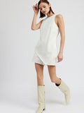 Anika Romper in Ivory