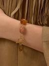 Kenlie Agate Charm Bracelet