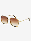 Cosmo Sunglasses in Milky Tortoise