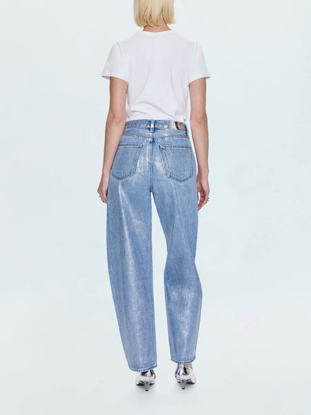 Wes High Rise Barrel Jean in Spellbound