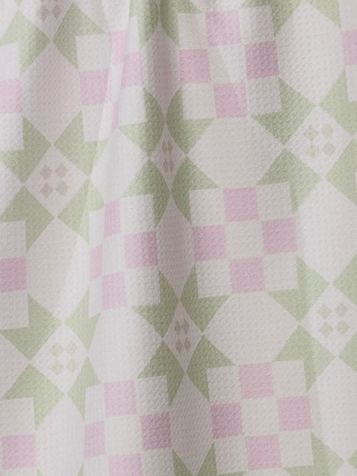 Garden Quilt Tea Towel