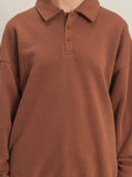 Polo Perfection Sweatshirt in Chestnut