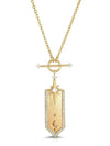 Galaxy Pendant Necklace in Golden