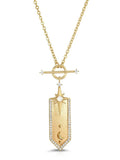 Galaxy Pendant Necklace in Golden