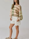 Olive You Pullover in Neutral Multi