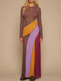 When The Sun Goes Down Maxi in Brown