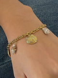 Ravello Seashell Charm Bracelet