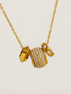 Enora CZ Bead Necklace