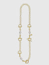 Horse Bit Baroque Pearl Long Necklace