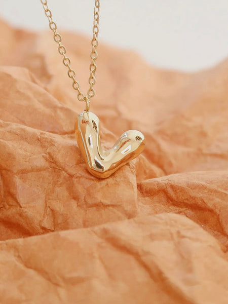 Liberty Petite V Heart Necklace