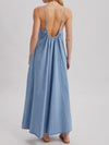 What's The Scoop Maxi Dress in Denim