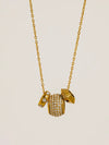 Enora CZ Bead Necklace