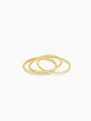 G Ring Set in Gold