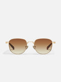 Born Ready Sunnies in Gold & Sepia