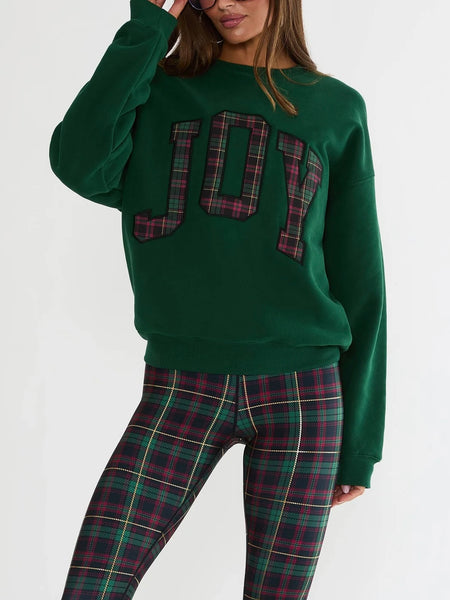 Devyn Oversized Sweatshirt in Pine Hollow