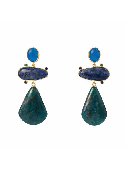 Ezzah Emerald Lotus Ring