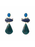 Blue Quartz Drop Earring