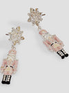 Nutcracker & Snowflake Drop Earrings