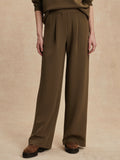 The Extra Wide Leg Pant 29.5 in Military Olive