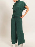 Knit With It Set in Dark Green