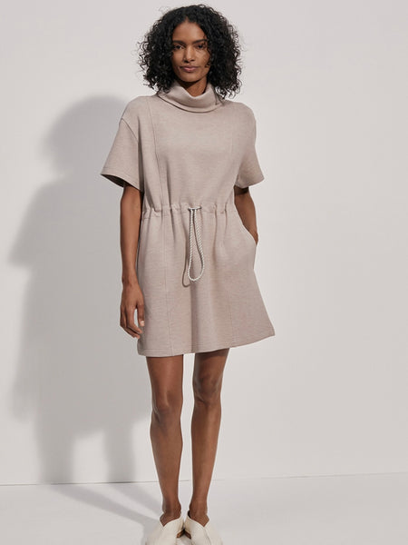 Sophie Dress in Taupe Marl