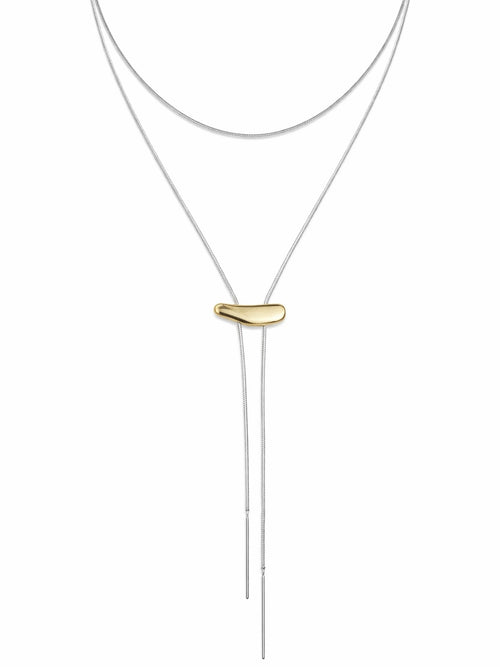 Two Tone Bolo Necklace