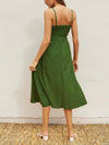 All That Buttons Dress in Ibiza Green